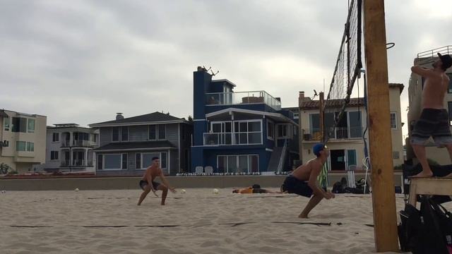 Men's Beach Volleyball | How AVP Pros Train | Defensive Drills