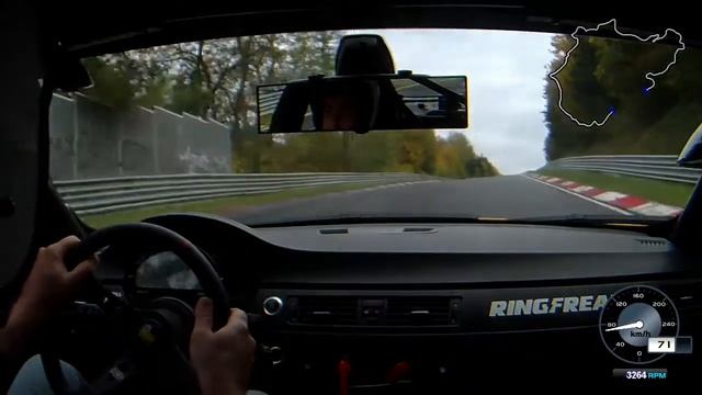 Lior Stern - Nurburgring nordschleife, B.M.W E90 325 - WET  23.10.21