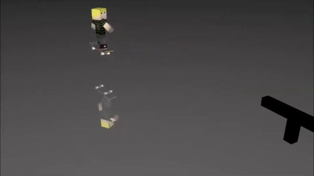 Lets skate minecraft animation (short) movie