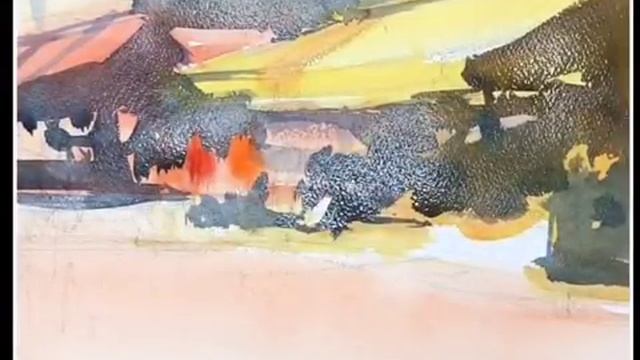 Advancing with Watercolor: Color: Creating Luminosity "Jaune Brilliant"