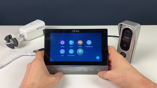 Настройка Комплект видеодомофона 7" Ps-Link PS-738EM-FHD