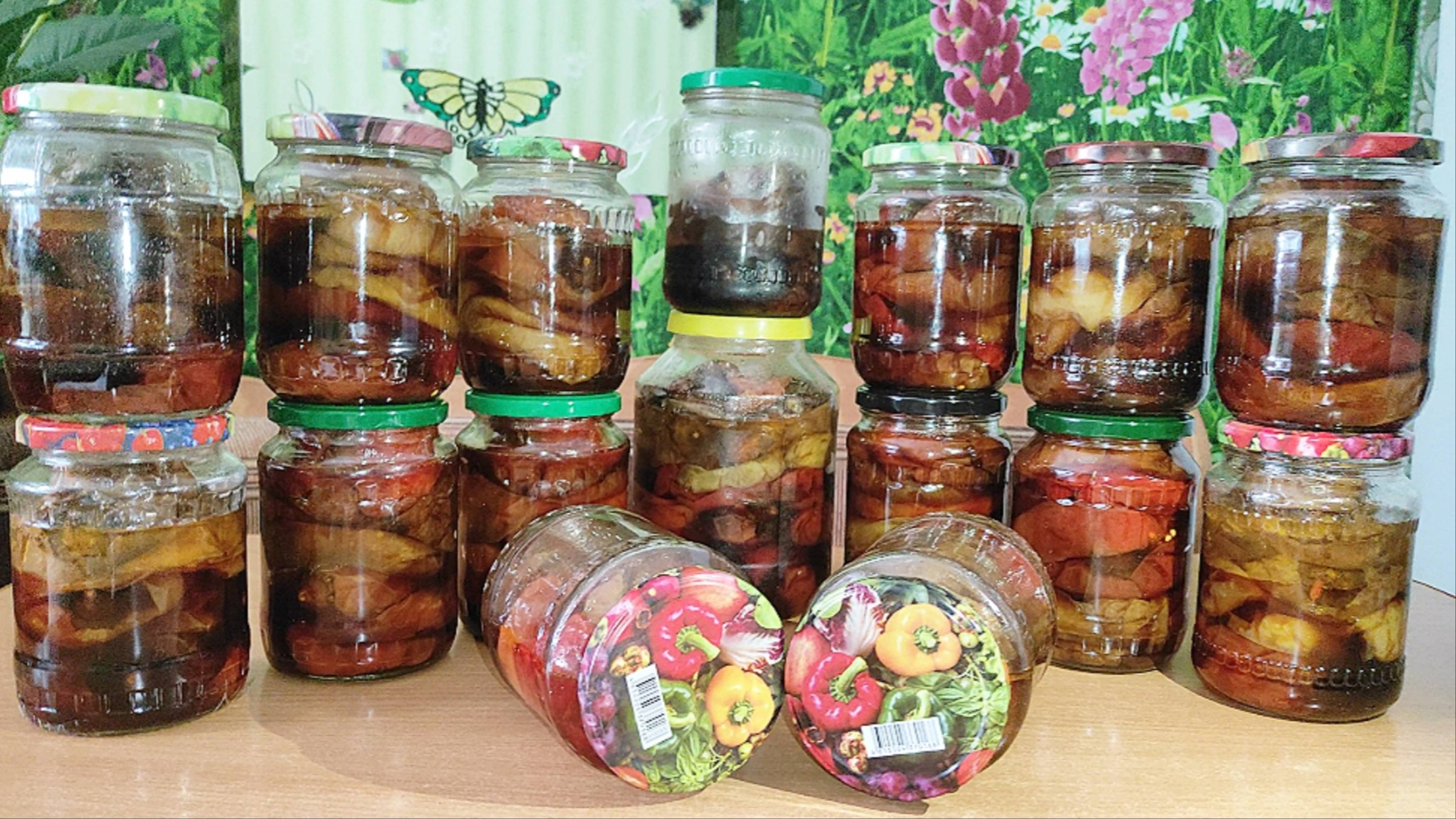Заготовка на зиму которая удивит! Жареный ПЕРЕЦ на ЗИМУ в банках целиком