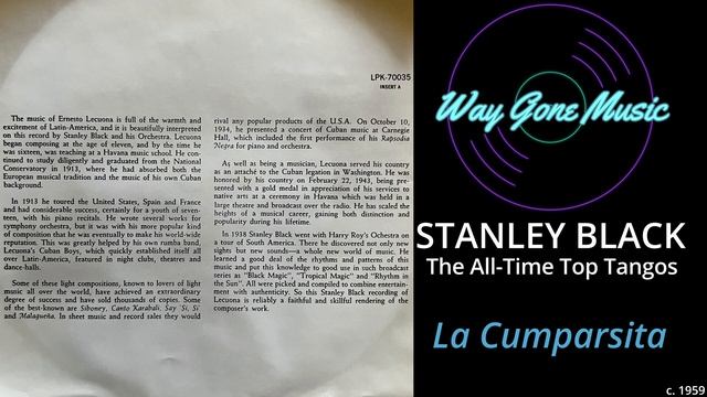 Stanley Black - La Cumparsita