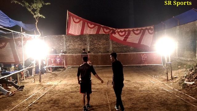 SEMI-FINAL 🏸 MEN'S DOUBLES 🔥 Outdoor Badminton Tournament || Johrul & Serajul VS Raj & Sahel