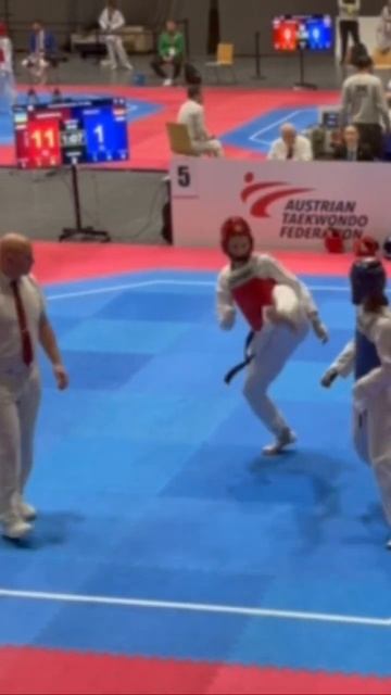 Austria Open 2024  #taekwondo #тхеквондо #тхэквондо Maria Leonova