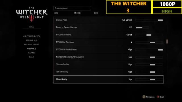 WITCHER 3  GTX 1050 2GB 1080P ALL SETTINGS