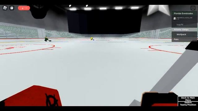 ROBLOX Hockey All-Stars (FIRST PERSON GOALIE GAMEPLAY?!) [PART 2] | Roblox