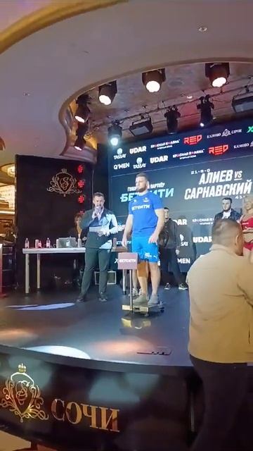 fight nights 125 взвешевание