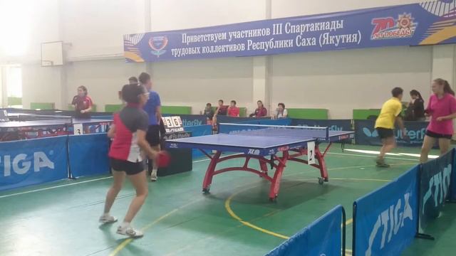 1/2 ФИНАЛА Кылабысов/Егорова - Тотонов/Котковец. ОЛИМПИЙСКИЕ НАДЕЖДЫ ЯКУТИИ 2015