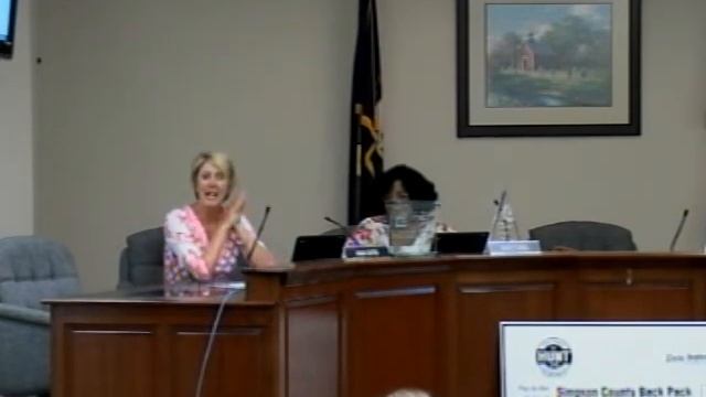 School Board Meeting September  2018