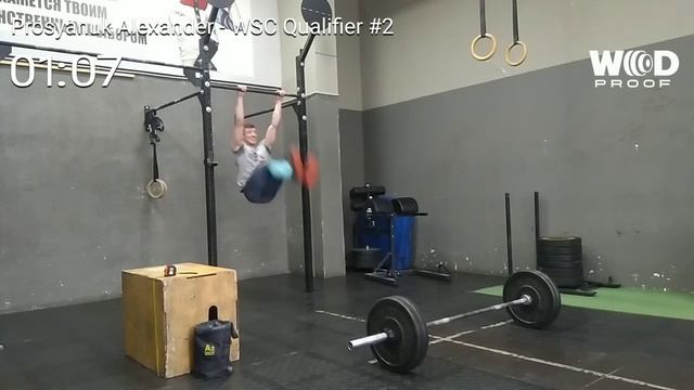 West Siberian Championship`23 Просянюк Александр - Qualifier №2 #crossfit #competition #harleyquinn