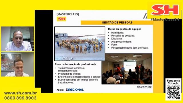 MASTERCLASS SH: Descomplicando o gerenciamento de obras