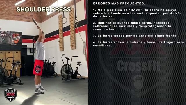 Shoulder Press - Triple XXX CrossFit