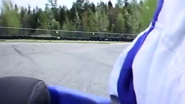 SRA Karting In board camera with 100cc