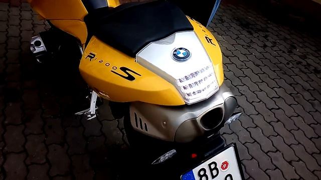 Bmw r1200s modified/ tuning exhaust sound