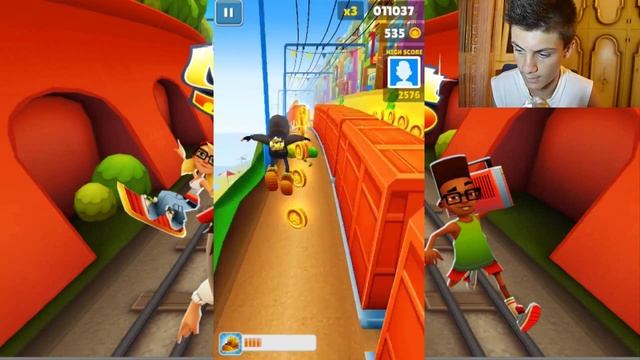 SUBWAY SURF LE SKILL SUI BINARI