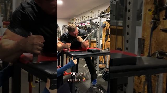 World record of armwrestling press 120kg 🤯😳 can any one do more? Levan 🫵? Kamil Jablonski 💪🔥🦾