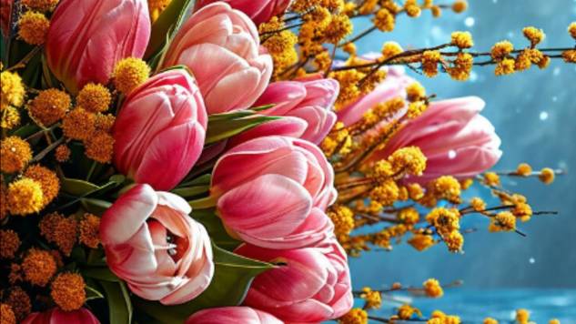Весенние пожелания с 8 Марта 🌸✨ | Поздравьте женщин с праздником красиво и оригинально