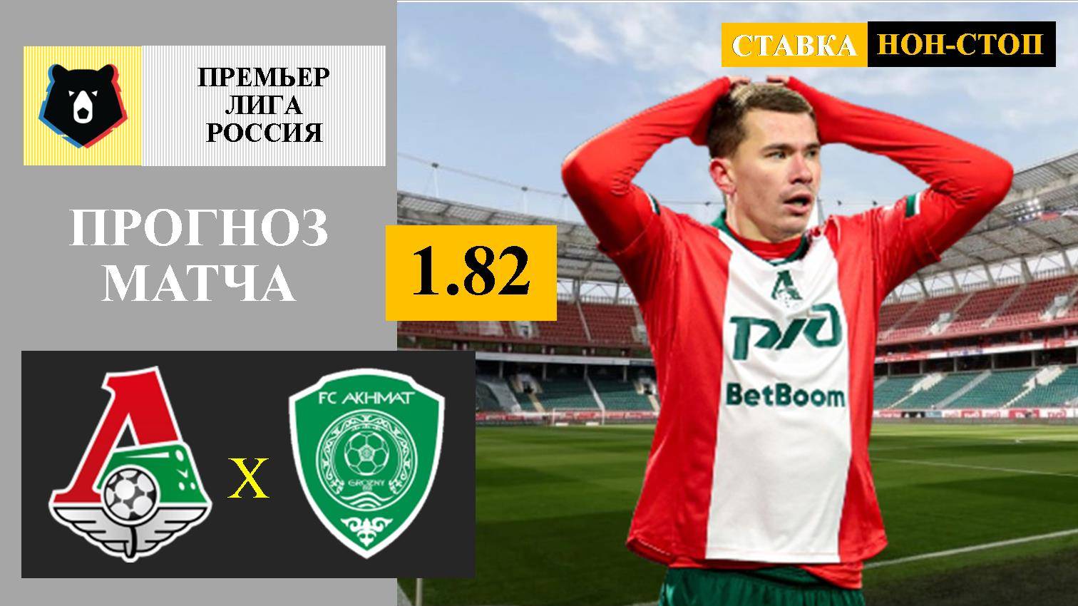 Локомотив - Ахмат прогноз