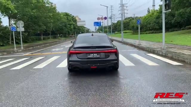 Audi A7 C8 2.0T Exhasut System Sound Check