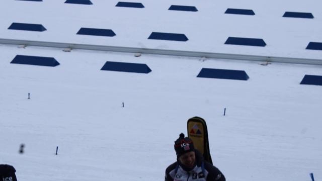 BIATHLON NORWAY HOLMENKOLLEN 2023 SPRINT MENS TARJAY BOE WITH FANS