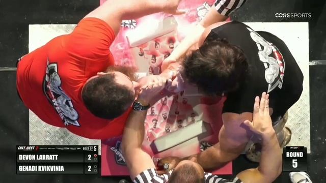 Devon larratt vs Genadi Kvikvinia