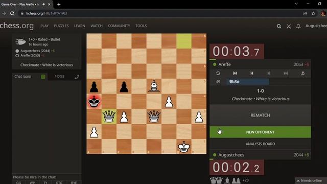 Road to 2100 in bullet Lichess.org (Part 2)