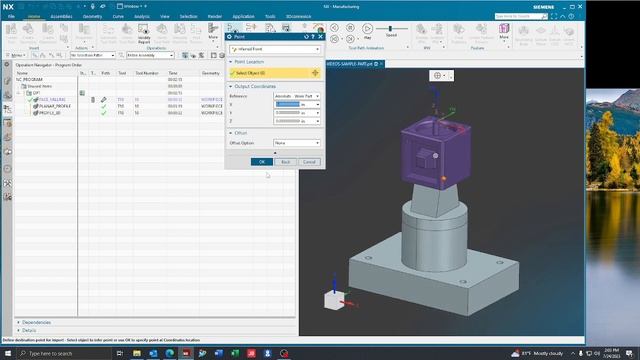 Siemens NX 2206    How To Import In A Fixture