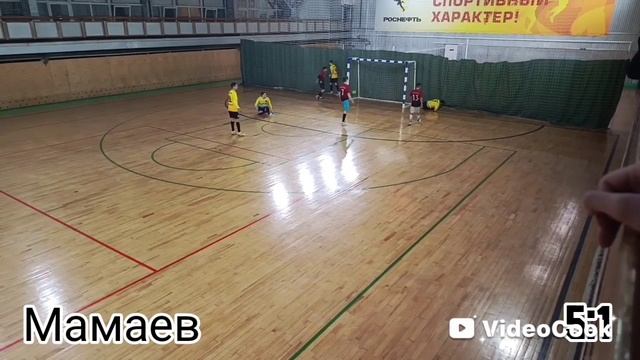 Чемпионат города Ачинск по мини-футболу сезон 24/25 серебряная лига 2 тур Металлург 10-1 Резонанс