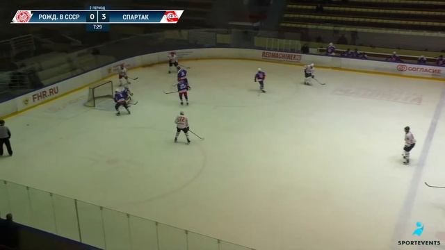 ХК Рожденные в СССР (г. Саратов) - ХК Спартак 50+ (г. Саратов)