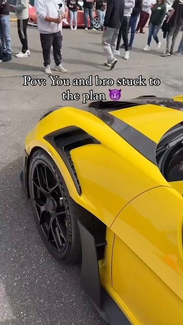 When you and bro get a Porsche 911 GT3RS