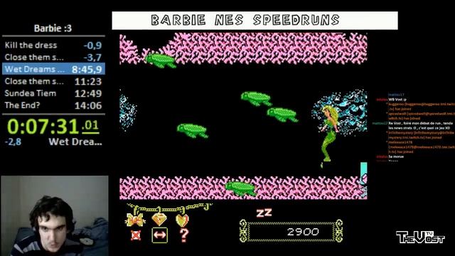 barbie NES WR in 13:53!