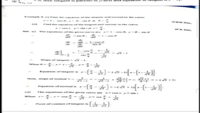 Application of derivatives|Part-3|Class-12|Tangents and Normals|#CBSE #PSEB #MathExpert #WithMe