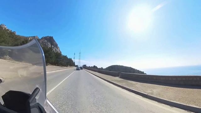 KTM: встреча первего дня Весны - через Ласпи на Байдарский перевал