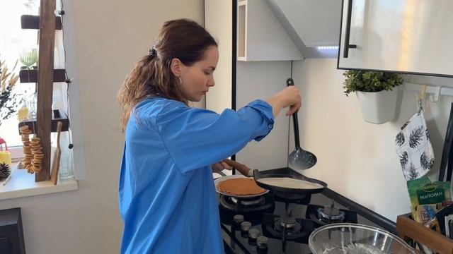 Безлактозные блины для мужа