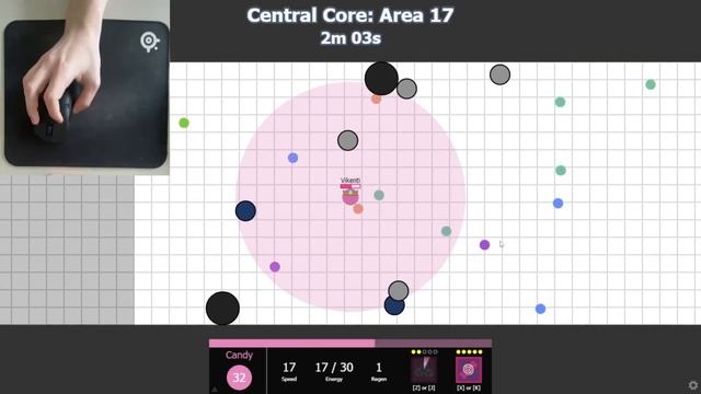 Central Core beaten in 4:06... World Record + Mouse Cam | Evades.io