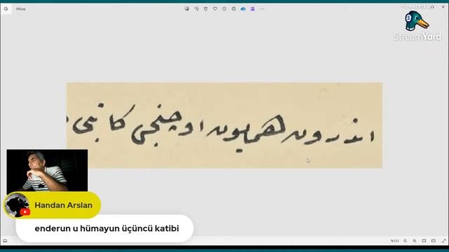 Zafer Şık ile Osmanlıca Kelime Okumaları (19. ders)