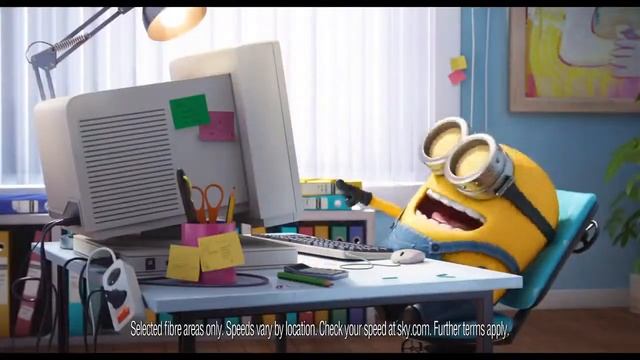Sky Broadband   Minions 2015, UK