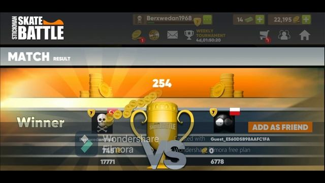 Stickman Skate Battle 2160p60 - 4K