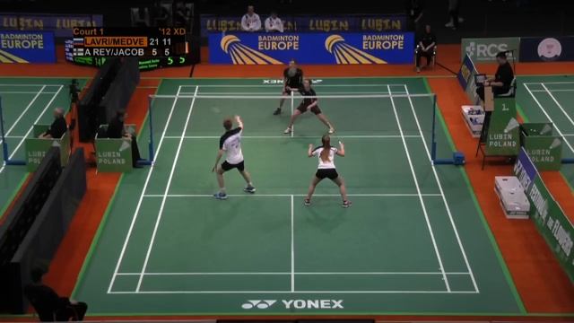 #2016EU17C Lubin - Mikhail Lavrikov & Anastasia Medvedeva VS Bardur A Reynatrød & Gunnva Jacobsen