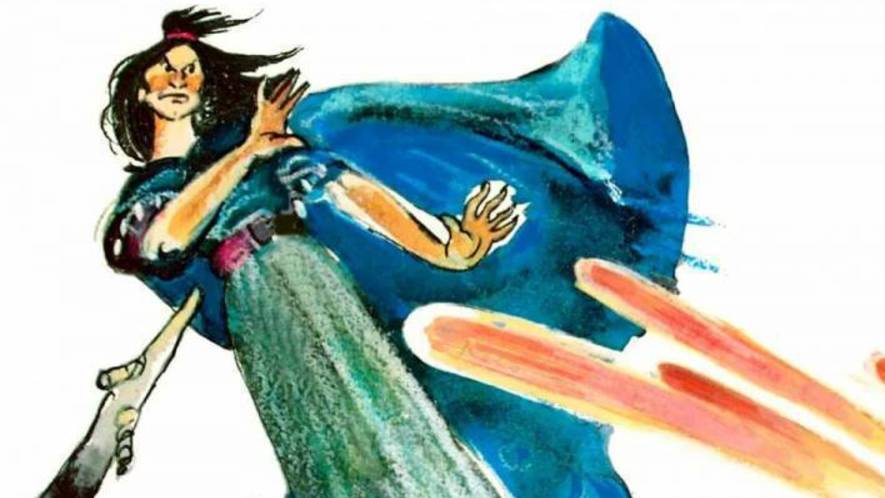 Арахна — волшебница-великанша