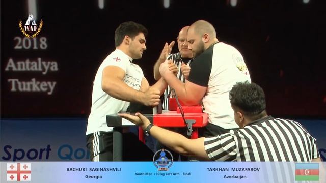 BACHO SAGINASHVILI - Armwrestling World Champion 2023