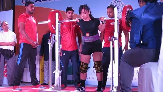 Kathleen Chiang - 2016 Asian Powerlifting Championships - Squat