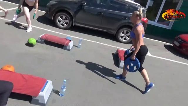 CK OLYMPIA - тренировка девочек, под руководством Светланы Сапуновой