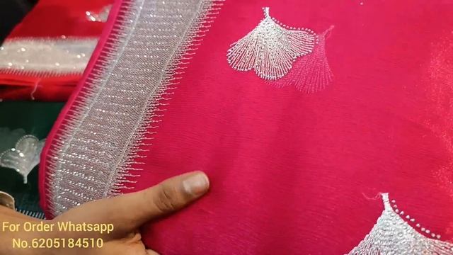 सब की पसंद सिमर साड़ी इतनी सस्ती😱 आप भी लेलो🛍️ | Latest Simmer Saree #designersarees #trendingsaree