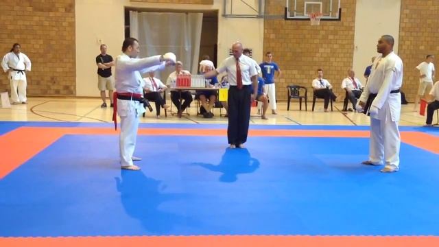 Ono Ryutaro JPN (Aka) v Sonny Roberts GBR (Shiro) - Semi-Final PT1