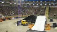 Schneemobil in Motocross Show Arena Palma de Mallorca Juli 2012