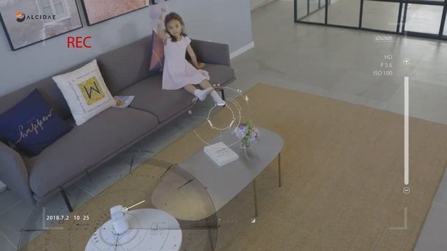 Tracer, 360° Endless Rotation Motion Tracking Cloud Cam