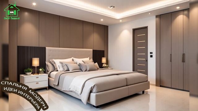 Спальня модерн минимализм фото идеи для вдохновения 🛏️ (23)