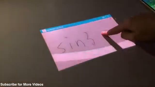 Lenovo Smart Cast Laser Projection Smartphone Demo and Overview